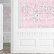 Американские обои Nicolette Mayer, коллекция Blossom Chinoiserie, артикул Blossom Fantasia/Soft Pink