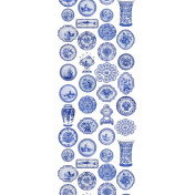 Американские обои Nicolette Mayer, коллекция Royal Delft, артикул Collections-White