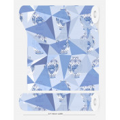 Американские обои Nicolette Mayer, коллекция Royal Delft, артикул Elements-Blue