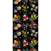Американские обои Nicolette Mayer, коллекция Royal Delft, артикул Flora-Fauna-Black