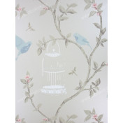 Английские обои Nina Campbell, коллекция Birdcage Walk, артикул NCW3770/01