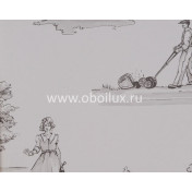 Английские обои Nina Campbell, коллекция Perroquet, артикул NCW3837/01