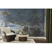 Панно Omexco, коллекция Cafe Society, артикул CS81: премиальные дизайнерские обои для стильного интерьера