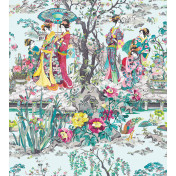 Английские обои Osborne & Little, коллекция Enchanted Garden, артикул W7024-02