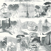 Панно Paint & Paper Library, коллекция Tresco, артикул Abbey Gardens Paris Rooftops