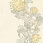 Английские обои Paint & Paper Library, коллекция Tresco, артикул Protea Trail Clay