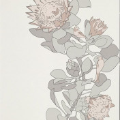 Английские обои Paint & Paper Library, коллекция Tresco, артикул Protea Trail Salt