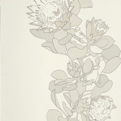 Английские обои Paint & Paper Library, коллекция Tresco, артикул Protea Trail Slate