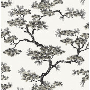 Американские обои Paper & Ink, коллекция Natural Silhouettes, артикул NS50000