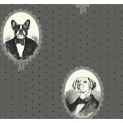 Американские обои Paper & Ink, коллекция Black And White, артикул BW21800