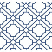 Американские обои Paper & Ink, коллекция Navy, Grey & White, артикул BL70002