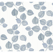 Американские обои Paper & Ink, коллекция Navy, Grey & White, артикул BL70122