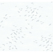 Американские обои Paper & Ink, коллекция Navy, Grey & White, артикул BL70418