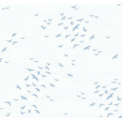 Американские обои Paper & Ink, коллекция Navy, Grey & White, артикул BL70428