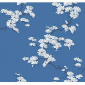 Американские обои Paper & Ink, коллекция Navy, Grey & White, артикул BL70522