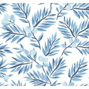 Американские обои Paper & Ink, коллекция Navy, Grey & White, артикул BL70702