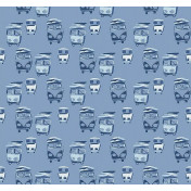 Американские обои Paper & Ink, коллекция Navy, Grey & White, артикул BL70812