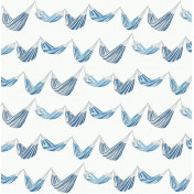 Американские обои Paper & Ink, коллекция Navy, Grey & White, артикул BL71012