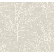 Американские обои Paper & Ink, коллекция White on White, артикул OY34002