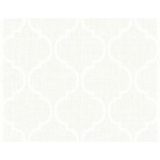 Американские обои Paper & Ink, коллекция White on White, артикул OY34803