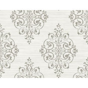 Американские обои Paper & Ink, коллекция White on White, артикул OY34907