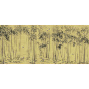 Панно Paul Montgomery Studio, коллекция Complete Collection, артикул Bamboo Forest Ultraviolet Birds
