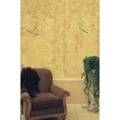 Американские обои Paul Montgomery Studio, коллекция Fine Painted Wallpapers, артикул Birds in the Shade