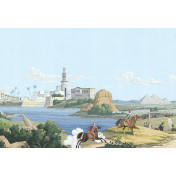 Американские обои Paul Montgomery Studio, коллекция Fine Painted Wallpapers, артикул Egypt