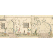 Американские обои Paul Montgomery Studio, коллекция Fine Painted Wallpapers, артикул Emperors Garden