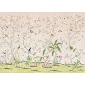 Американские обои Paul Montgomery Studio, коллекция Fine Painted Wallpapers, артикул Enchanted Garden