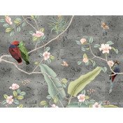 Американские обои Paul Montgomery Studio, коллекция Fine Painted Wallpapers, артикул Enchanted Garden