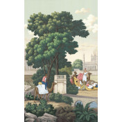 Американские обои Paul Montgomery Studio, коллекция Fine Painted Wallpapers, артикул India