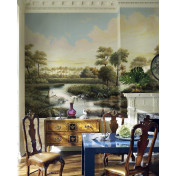 Американские обои Paul Montgomery Studio, коллекция Fine Painted Wallpapers, артикул Low Country