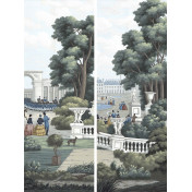Американские обои Paul Montgomery Studio, коллекция Fine Painted Wallpapers, артикул Paris