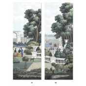 Американские обои Paul Montgomery Studio, коллекция Fine Painted Wallpapers, артикул Paris
