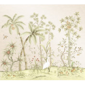 Американские обои Paul Montgomery Studio, коллекция Fine Painted Wallpapers, артикул Tropical Forest