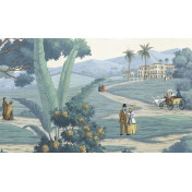 Американские обои Paul Montgomery Studio, коллекция Fine Painted Wallpapers, артикул West Indies