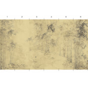 Американские обои Paul Montgomery Studio, коллекция Melange Series, артикул Bamboo in Mist Teak