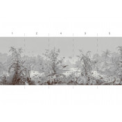 Американские обои Paul Montgomery Studio, коллекция Murals For Unique Walls, артикул Brazil/Grey