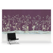 Американские обои Paul Montgomery Studio, коллекция Murals For Unique Walls, артикул Chai Wan/Amethyst