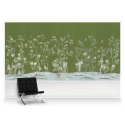 Американские обои Paul Montgomery Studio, коллекция Murals For Unique Walls, артикул Chai Wan/Moss