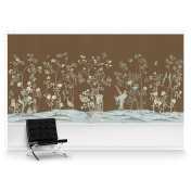 Американские обои Paul Montgomery Studio, коллекция Murals For Unique Walls, артикул Chai Wan/Rum