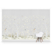 Американские обои Paul Montgomery Studio, коллекция Murals For Unique Walls, артикул Lavena/Grey