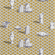 Французские обои Pierre Frey, коллекция Les Dessins 4, артикул FP586003