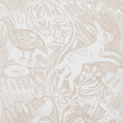 Английские обои St Judes, коллекция Collection 1, артикул Harvest Hare/Chalk White