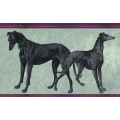 Бельгийские обои Tenue de Ville, коллекция Ode, артикул Canis Raspberry/ODE-191911