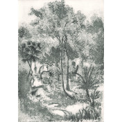 Панно Tenue de Ville, коллекция Ode, артикул Muse Concrete/ODE-191605