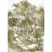 Панно Tenue de Ville, коллекция Ode, артикул Muse Gold/ODE-191602