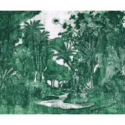 Панно Tenue de Ville, коллекция Ode, артикул Myth Emeraud/ODE-191418