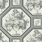 Английские обои The Royal Collection, коллекция Rosa Chinensis, артикул PQ010/01